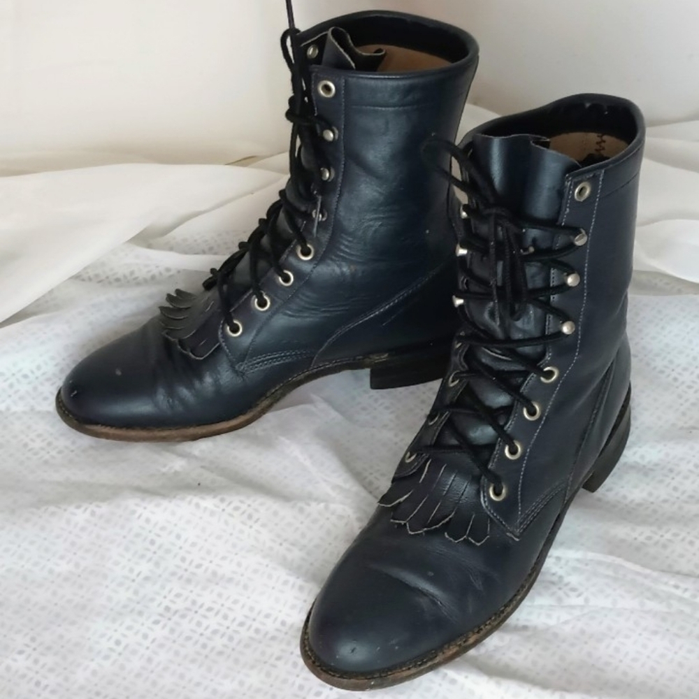 Justin Kilty Lacer Western Boots 7B